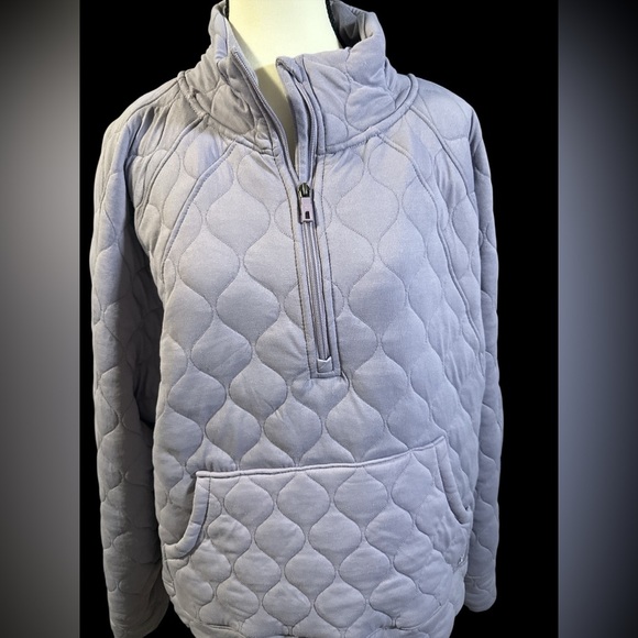Avalanche Women's Lavender Quilted Puffer Jacket - Picture 5 of 10
